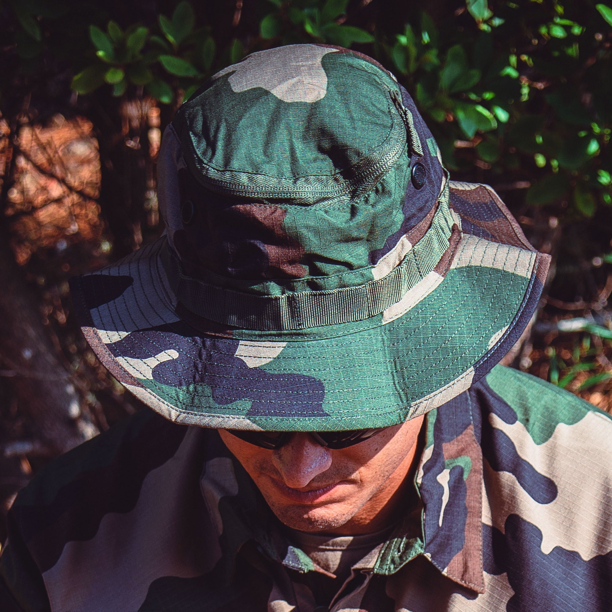 Chapeau Jungle avec moustiquaire patrol equipment